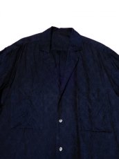 画像2: URU [ウル] CUPRA S/S SHIRTS [NAVY] (2)