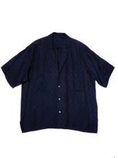 画像1: URU [ウル] CUPRA S/S SHIRTS [NAVY] (1)