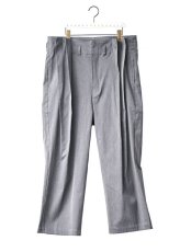 画像1: Sasquatchfabrix.  [サスクワッチファブリックス] HIGH WAIST WORK PANTS [ASH CHARCOAL]  (1)