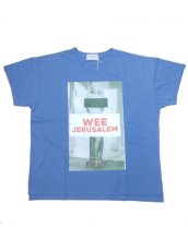 画像1: Black Weirdos [ブラック ウィドゥ] WEE-J Tee [BLUE] (1)