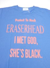 画像2: Black Weirdos [ブラック ウィドゥ] ERASER Tee [BLUE] (2)