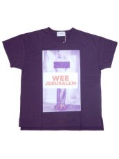 画像1: Black Weirdos [ブラック ウィドゥ] WEE-J Tee [PURPLE] (1)