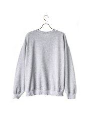 画像2: Sasquatchfabrix. [サスクワッチファブリックス]“LEOPARD” PILLING SWEATSHIRT [ASH GRAY]  (2)