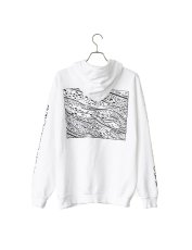 画像1: Sasquatchfabrix. [サスクワッチファブリックス] “SNOWSTORM” PILLING HOODIE [WHITE]  (1)