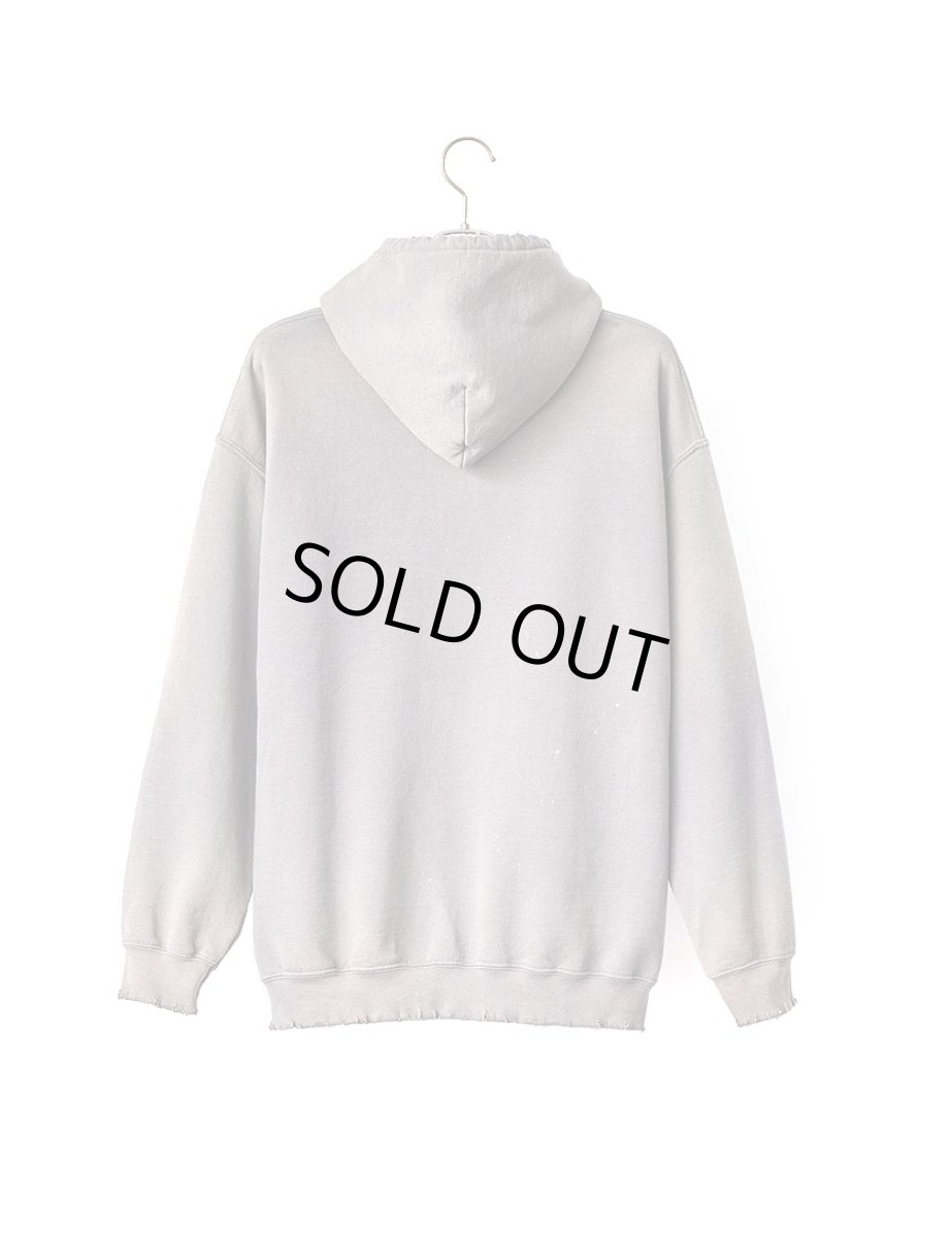 画像2: Sasquatchfabrix. [サスクワッチファブリックス] VINTAGE HOODIE [CHARCOAL GRAY]  (2)