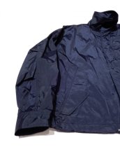 画像3: URU [ウル] NYLON SILK BLOUSON [NAVY]  (3)