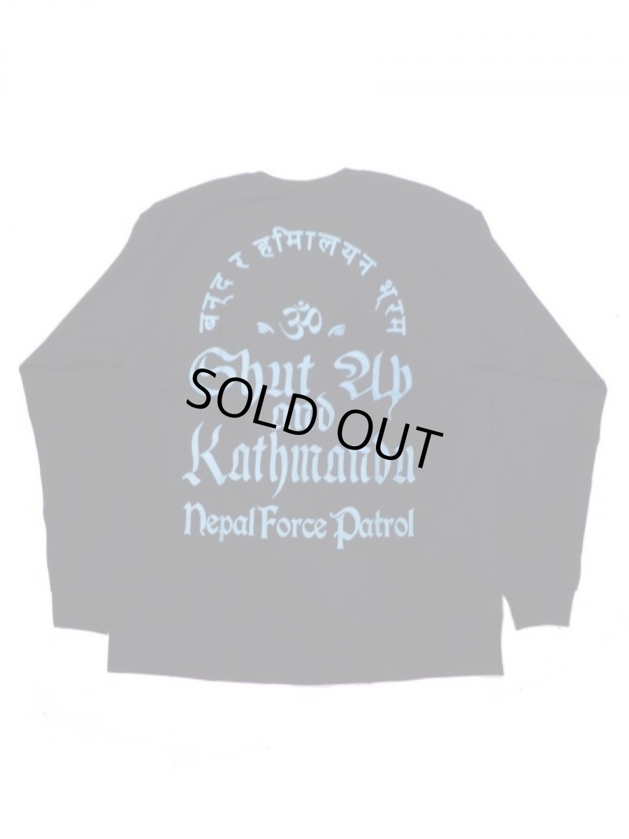 画像2: Black Weirdos [ブラック ウィドゥ] NFP LS-Tee   [BLACK] (2)