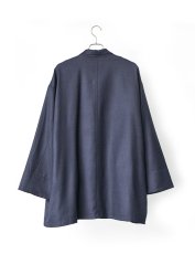 画像2: Sasquatchfabrix. [サスクワッチファブリックス] "KUNG FU" BIG SHIRTS [NAVY]  (2)