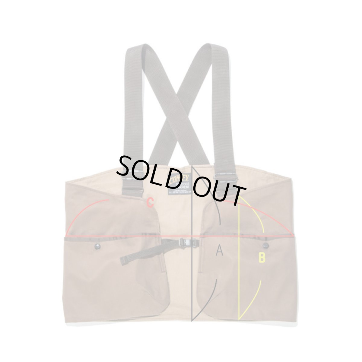 画像3: COMFY OUTDOOR GARMENT [コンフィーアウトドアガーメント] EVERYTHING RIGHT PLACE VEST [OLIVE] (3)