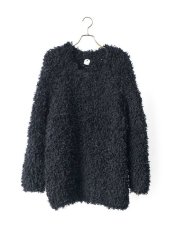 画像1: Sasquatchfabrix. [サスクワッチファブリックス] PRIMITIVE KNIT [BLACK]  (1)