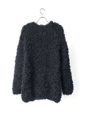 画像2: Sasquatchfabrix. [サスクワッチファブリックス] PRIMITIVE KNIT [BLACK]  (2)