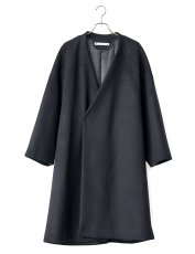 画像1: Sasquatchfabrix. [サスクワッチファブリックス] ORIENTAL DROP SHOULDER COAT [BLACK]  (1)