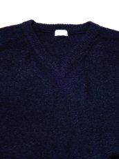 画像3: URU [ウル] V NECK OVER KNIT [D.NAVY]  (3)