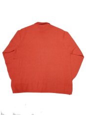 画像3: URU [ウル] KNIT POLO SHIRTS [ORANGE]  (3)