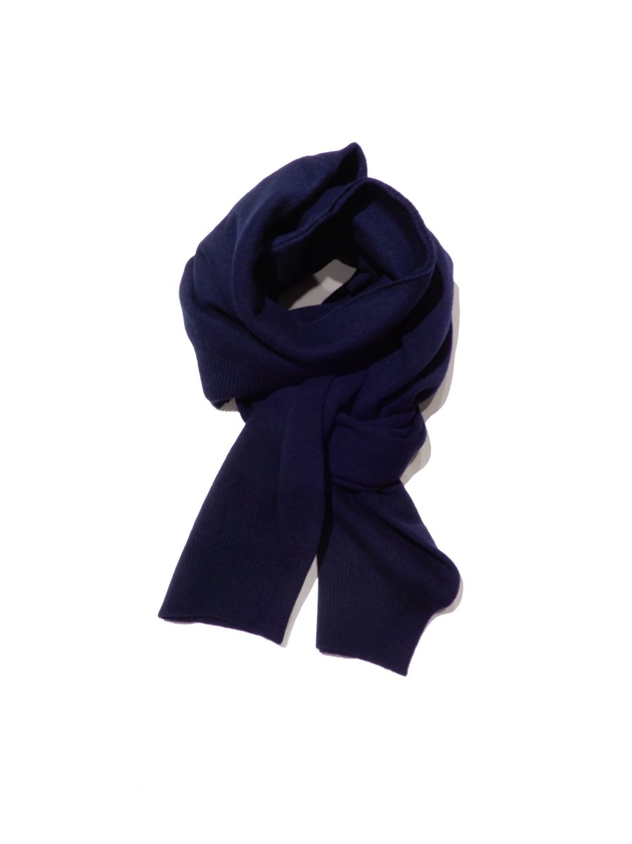 画像1: URU [ウル] MUFFLER [D.NAVY]  (1)
