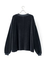 画像2: Sasquatchfabrix. [サスクワッチファブリックス] KIT CORDUROY BIGL/S-SHIRTS [BLACK]  (2)