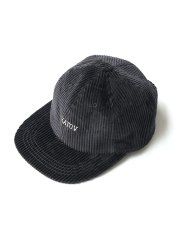 画像1: SASQUATCHfabrix.  [サスクワッチファブリックス] ”IHATOV"CORDUROY CAP [BLACK  (1)