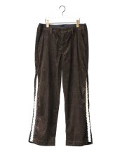 画像1: Sasquatchfabrix.  [サスクワッチファブリックス] CORDUROY PANTS [DARK BROWN]  (1)