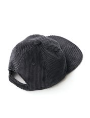 画像2: SASQUATCHfabrix.  [サスクワッチファブリックス] ”IHATOV"CORDUROY CAP [BLACK  (2)