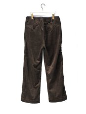 画像2: Sasquatchfabrix.  [サスクワッチファブリックス] CORDUROY PANTS [DARK BROWN]  (2)