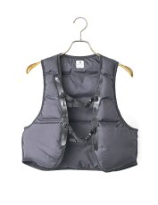 画像1: Sasquatchfabrix. [サスクワッチファブリックス] TRAIL RUNNING DOWN PUFFER VEST [BLACK]  (1)