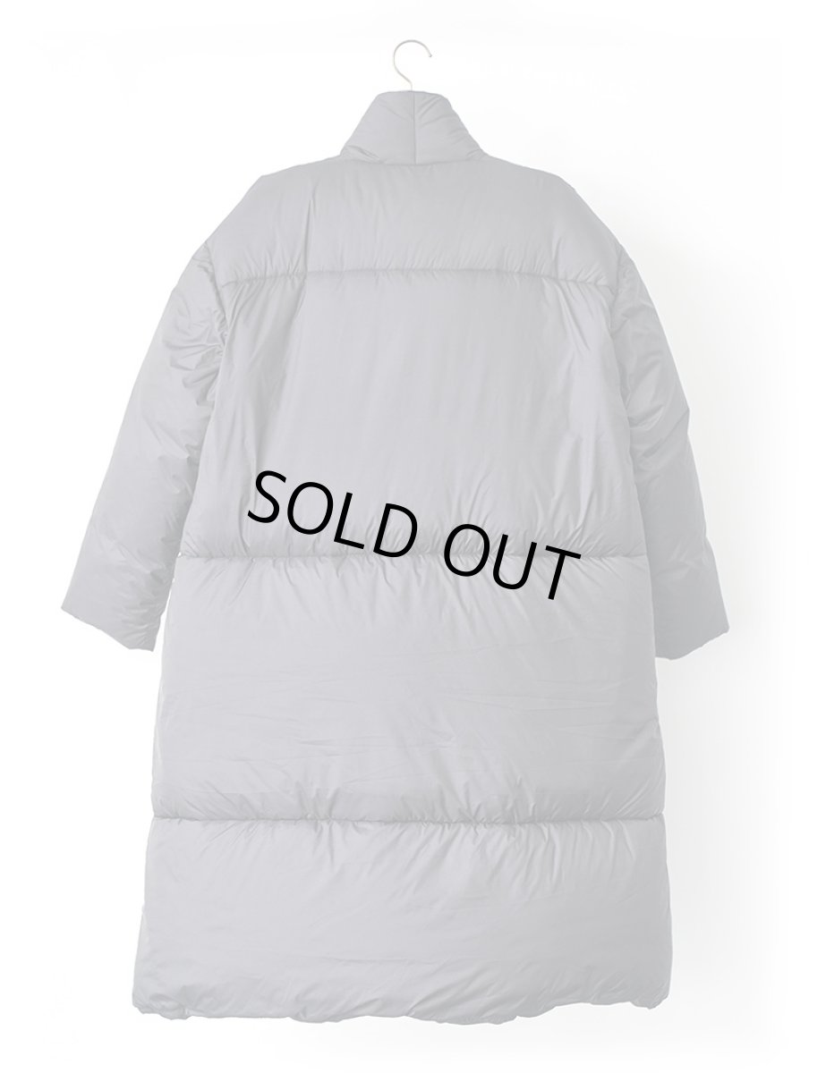 画像2: Sasquatchfabrix. [サスクワッチファブリックス] DOWN RAP COAT [BLACK]  (2)