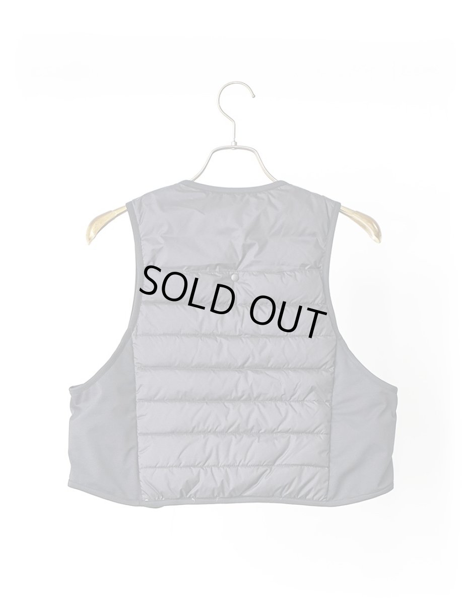 画像2: Sasquatchfabrix. [サスクワッチファブリックス] TRAIL RUNNING DOWN PUFFER VEST [BLACK]  (2)