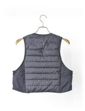 画像2: Sasquatchfabrix. [サスクワッチファブリックス] TRAIL RUNNING DOWN PUFFER VEST [BLACK]  (2)