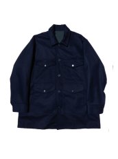 画像1: URU [ウル] MACKINAW JACKET [NAVY]  (1)