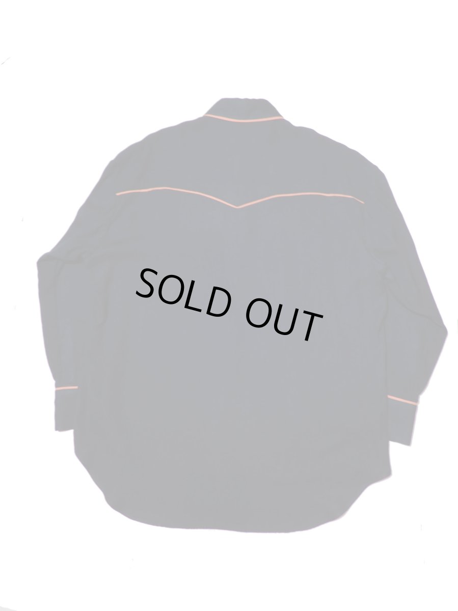 画像4: URU [ウル] WESTERN SHIRTS [D.NAVY]  (4)