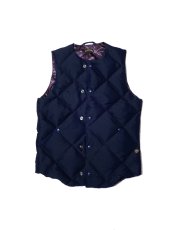 画像1: COMFY OUTDOOR GARMENT [コンフィーアウトドアガーメント] INNER VEST [INDIGO] (1)