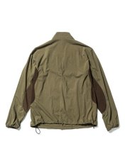 画像2: Sasquatchfabrix. [サスクワッチファブリックス] NYLON WA-NECK JACKET [OLIVE]  (2)