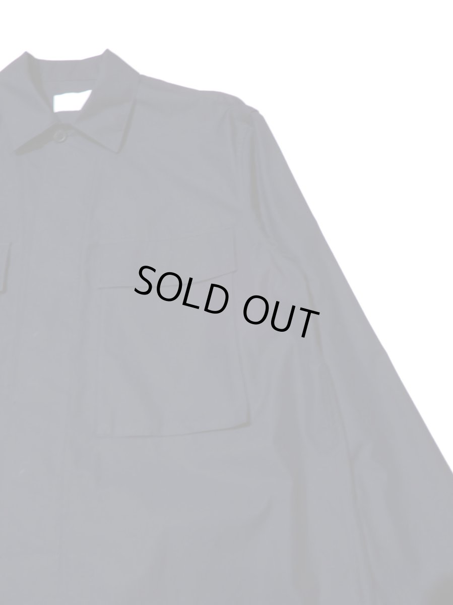 画像2: URU [ウル] SHIRTS JACKET (TYPE B) [NAVY]  (2)