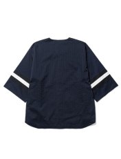 画像2: Sasquatchfabrix.  [サスクワッチファブリックス] BASEBALL HAORI [NAVY]  (2)