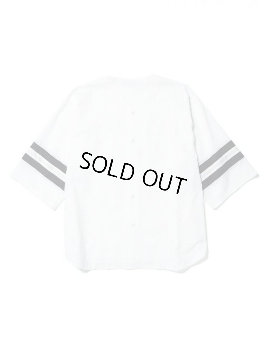 画像2: Sasquatchfabrix.  [サスクワッチファブリックス] BASEBALL HAORI [WHITE]  (2)