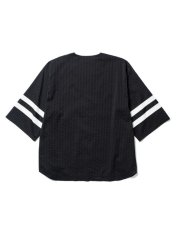 画像2: Sasquatchfabrix.  [サスクワッチファブリックス] BASEBALL HAORI [BLACK]  (2)