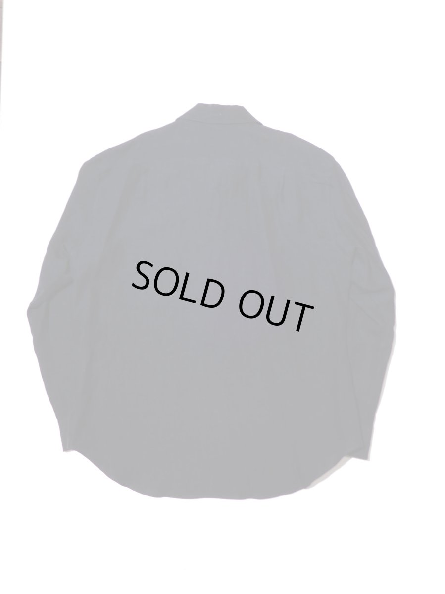 画像2: URU [ウル] LINEN L/S SHIRTS [NAVY]  (2)