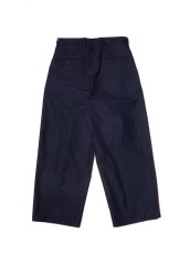 画像2: URU [ウル] 1TUCK PANTS (TYPE B) [NAVY]  (2)