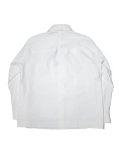 画像3: URU [ウル] COTTON SHIRTS JACKET [WHITE]  (3)