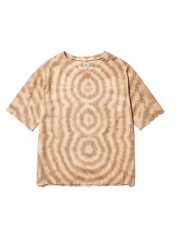 画像2: Sasquatchfabrix.  [サスクワッチファブリックス] TIE-DYE H/S SMOCK [PINK × BROWN]  (2)