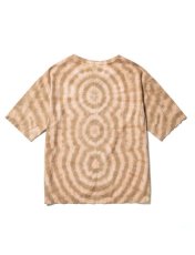 画像1: Sasquatchfabrix.  [サスクワッチファブリックス] TIE-DYE H/S SMOCK [PINK × BROWN]  (1)