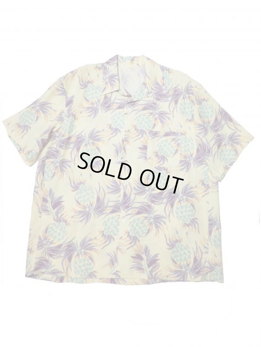 画像2: URU [ウル] RAYON S/S SHIRTS [YELLOW] (2)