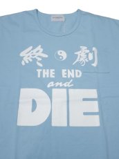 画像2: Black Weirdos [ブラック ウィドゥ] The END Pocket Tee (round)   [BLUE GRAY] (2)