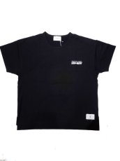 画像1: Black Weirdos [ブラック ウィドゥ] Mecha-Death Pocket Tee (straight) [BLACK] (1)