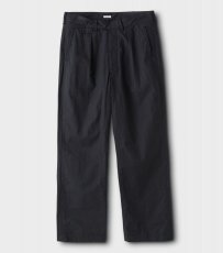 画像1: PHIGVEL [フィグベル] C/L WIDE TROUSERS [BLACK] (1)