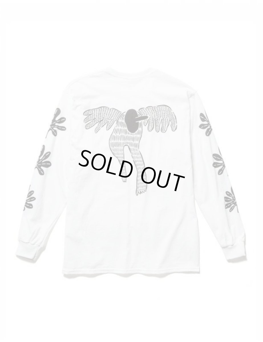 画像2: Sasquatchfabrix. [サスクワッチファブリックス] TENGU L/S [WHITE]  (2)