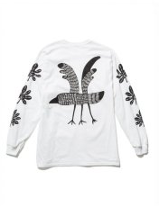 画像2: Sasquatchfabrix. [サスクワッチファブリックス] CROW L/S [WHITE]  (2)