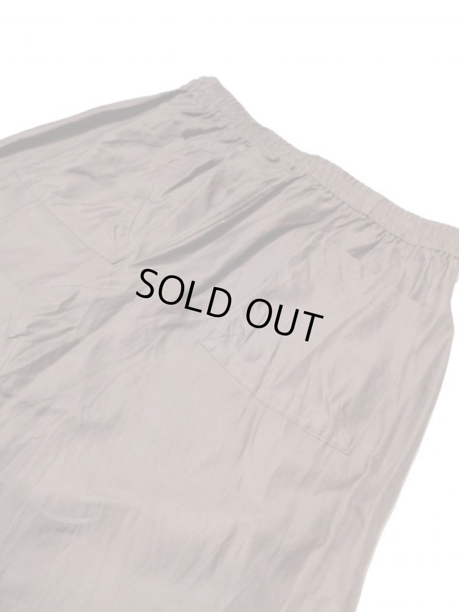 画像4: URU [ウル] COTTON CUPRA EASY PANTS [KHAKI]  (4)