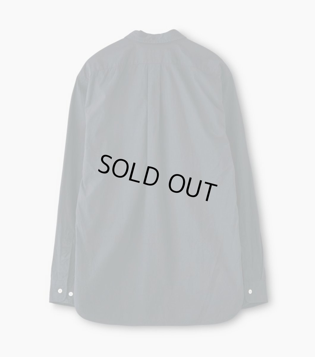 画像2: PHIGVEL [フィグベル] REGULAR COLLAR UTILITY SHIRT [BLACK] (2)