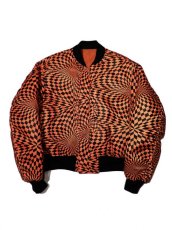 画像3: Black Weirdos [ブラック ウィドゥ] L-2A Flight Jacket [ORANGE] (3)